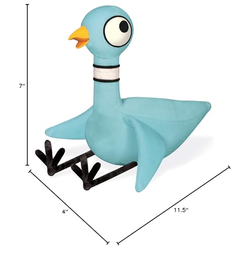 YOTTOY Mo Willems Collection Pigeon Plush – 11.5” Soft Stuffed Animal with Voice