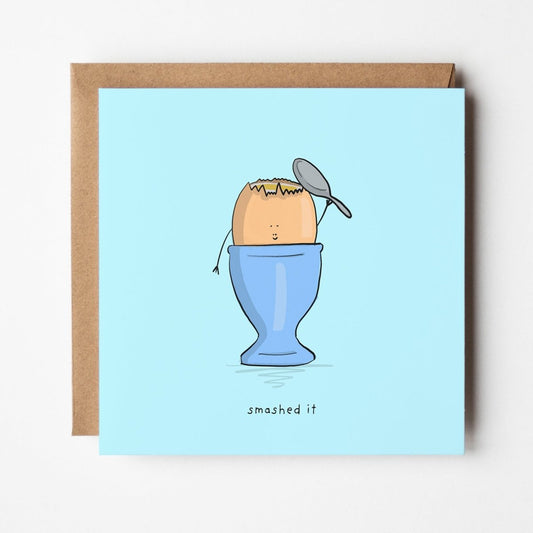 You Smashed It – Funny Congratulations | greeting card