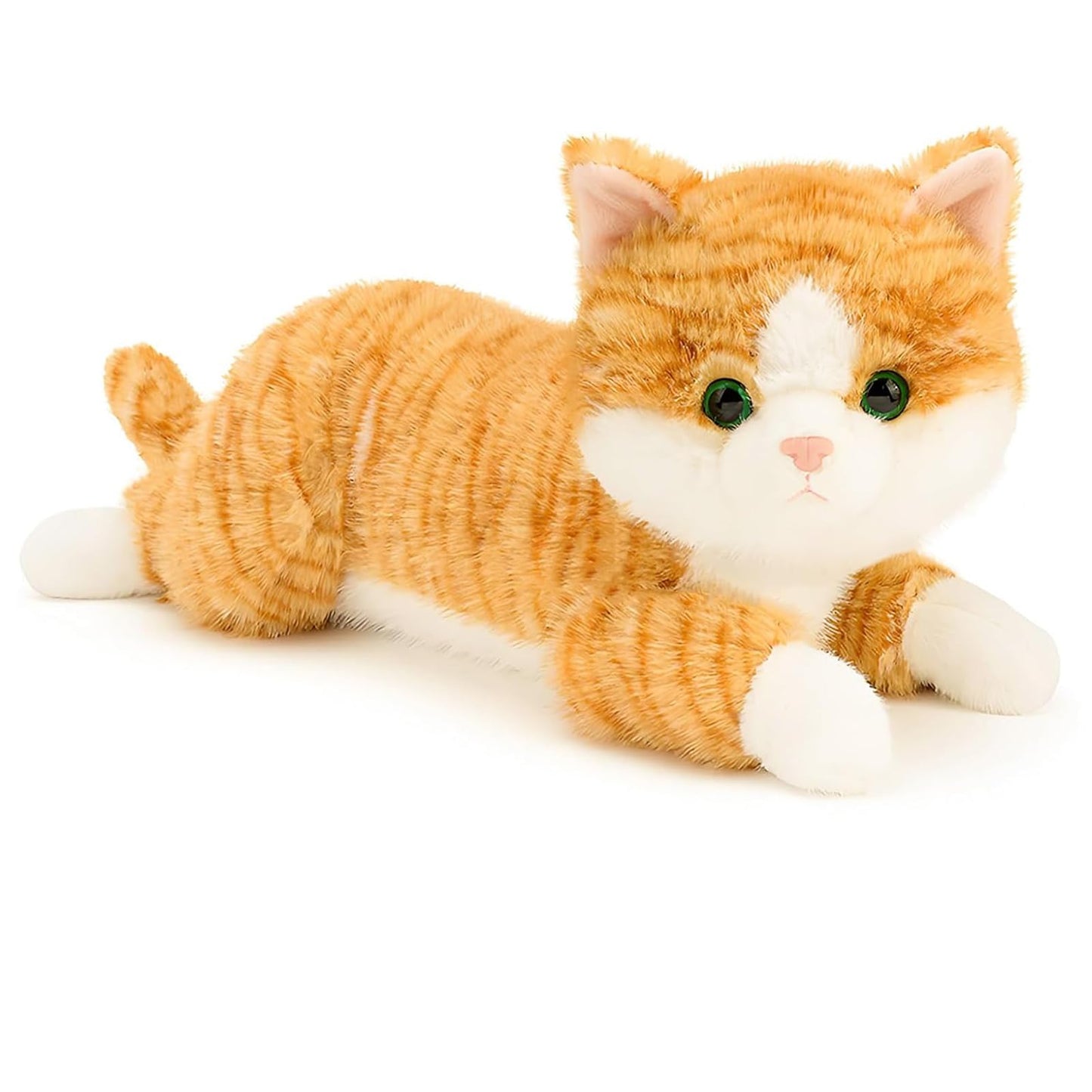 YOUBLEK 19-Inch Weighted Cat Plush — Realistic Sensory Comfort