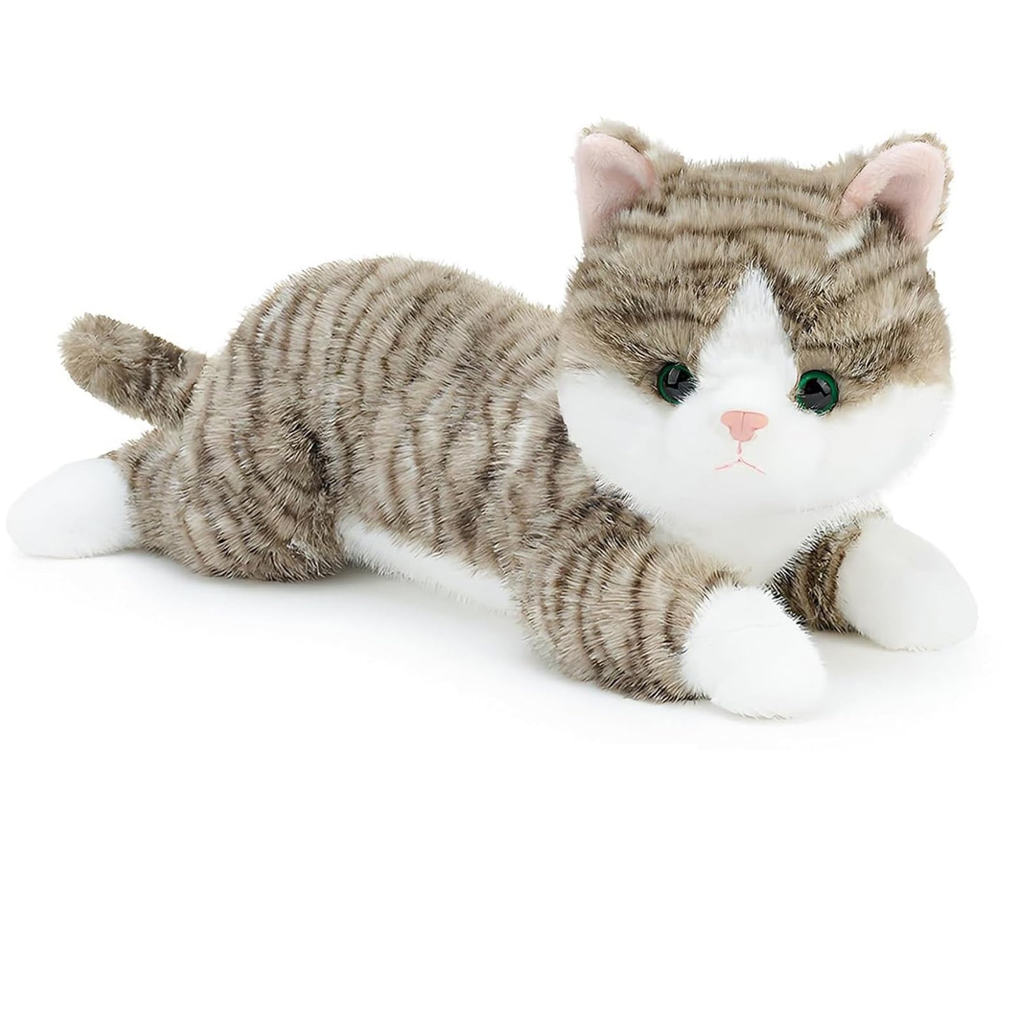 YOUBLEK 19-Inch Cat Weighted Plush – Realistic 3 lb Sensory Comfort
