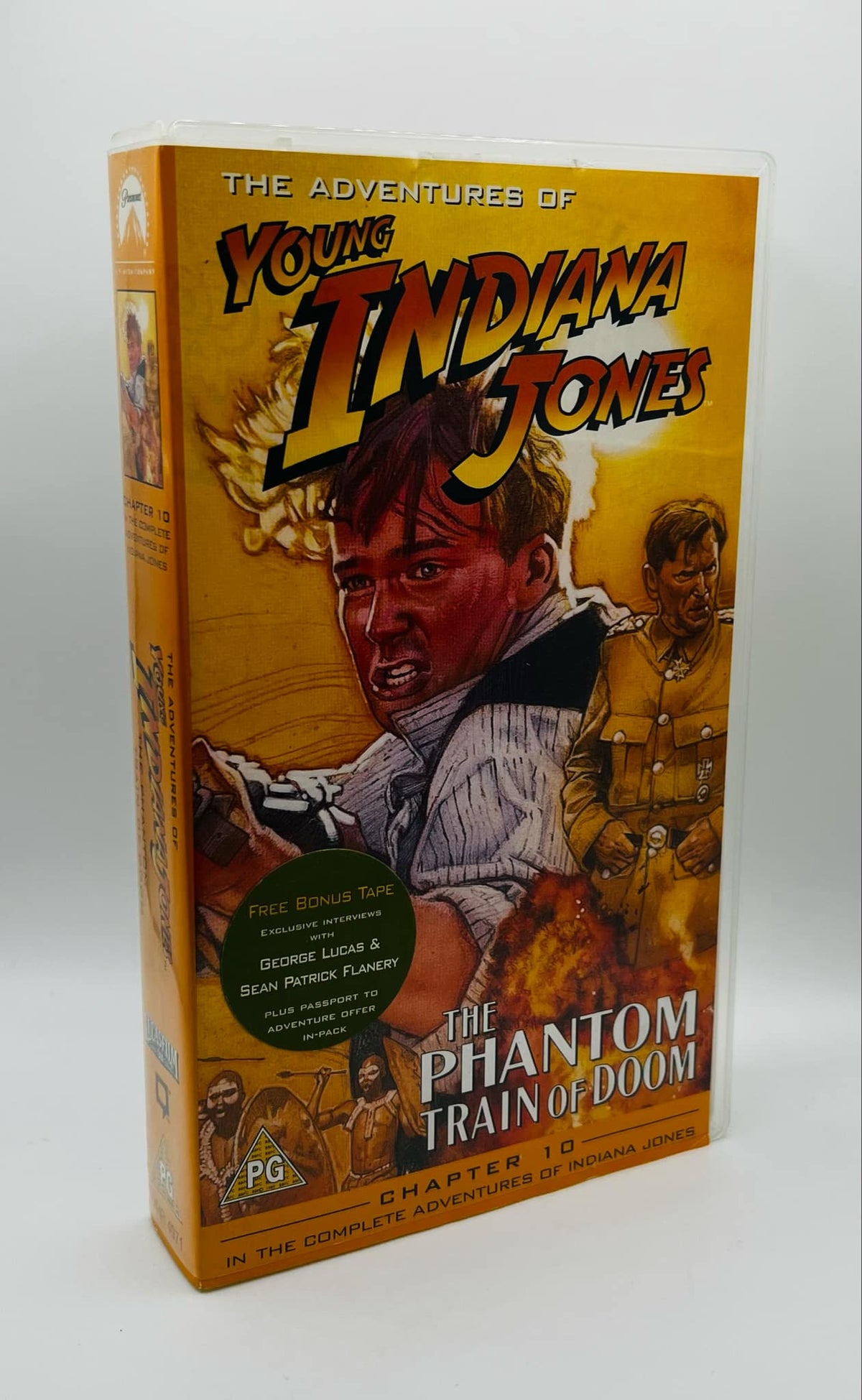 The Adventures Of Young Indiana Jones (The Phantom Train Of Doom) (U) (NEW SEALED)