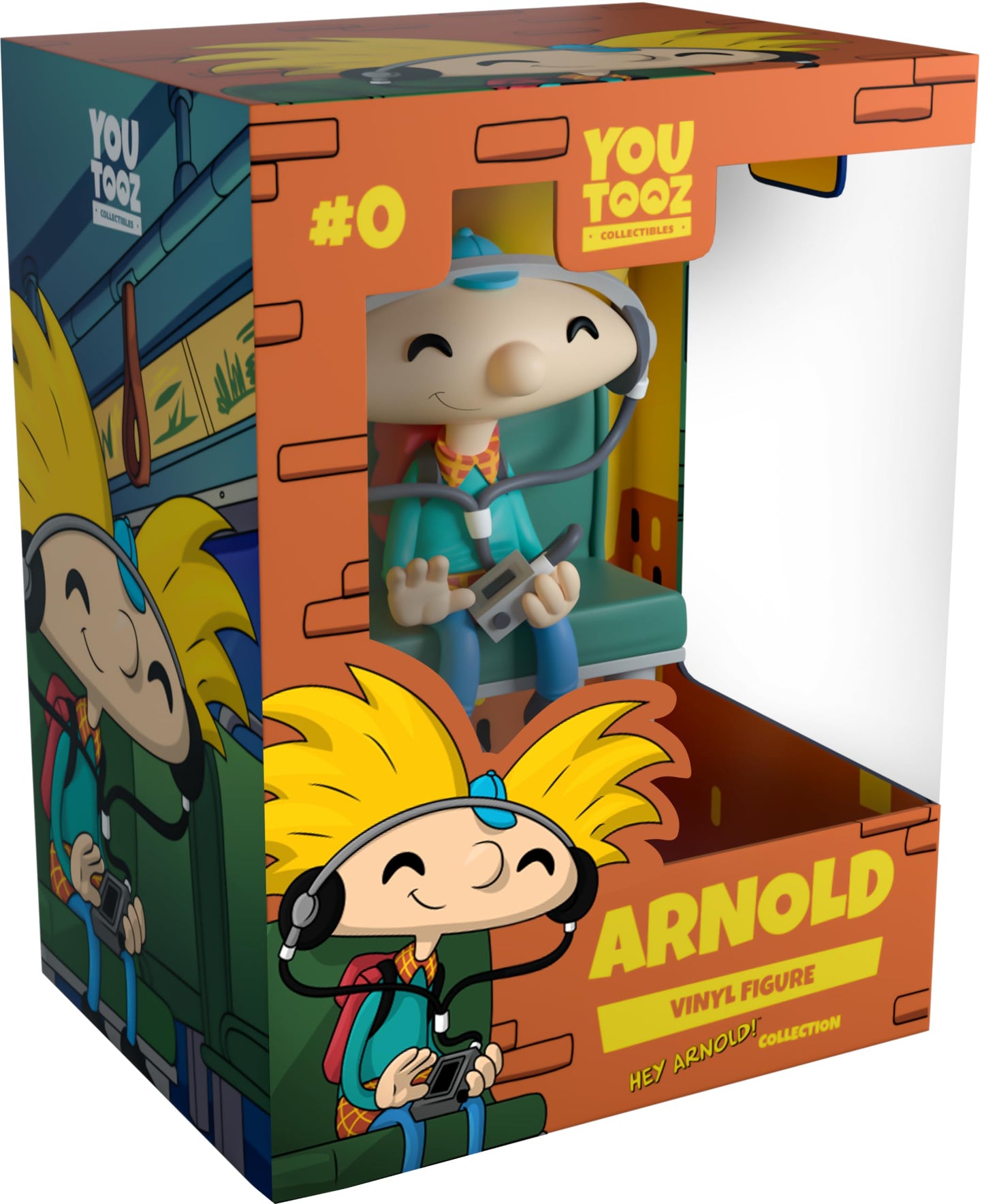 Youtooz Arnold Vinyl Figure 4.5 Action Figure – Hey Arnold Collection
