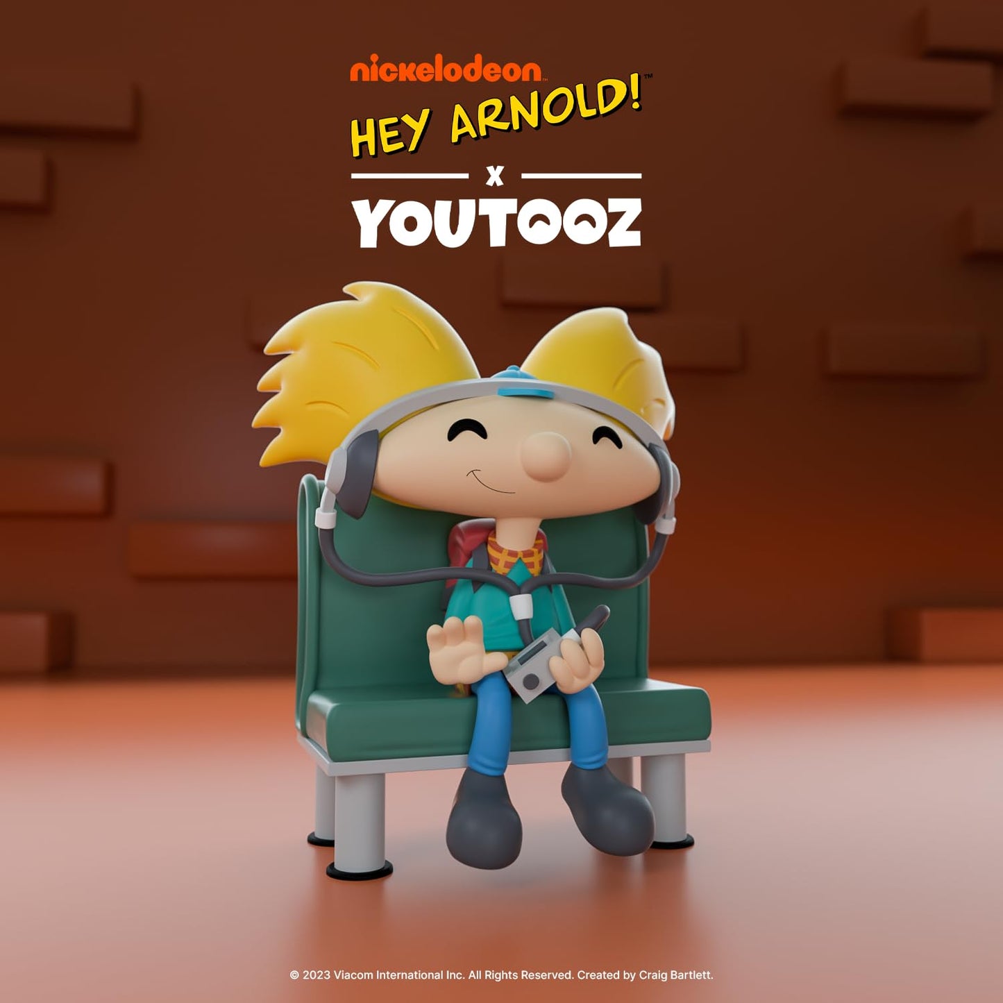Youtooz Arnold Vinyl Figure 4.5 Action Figure – Hey Arnold Collection
