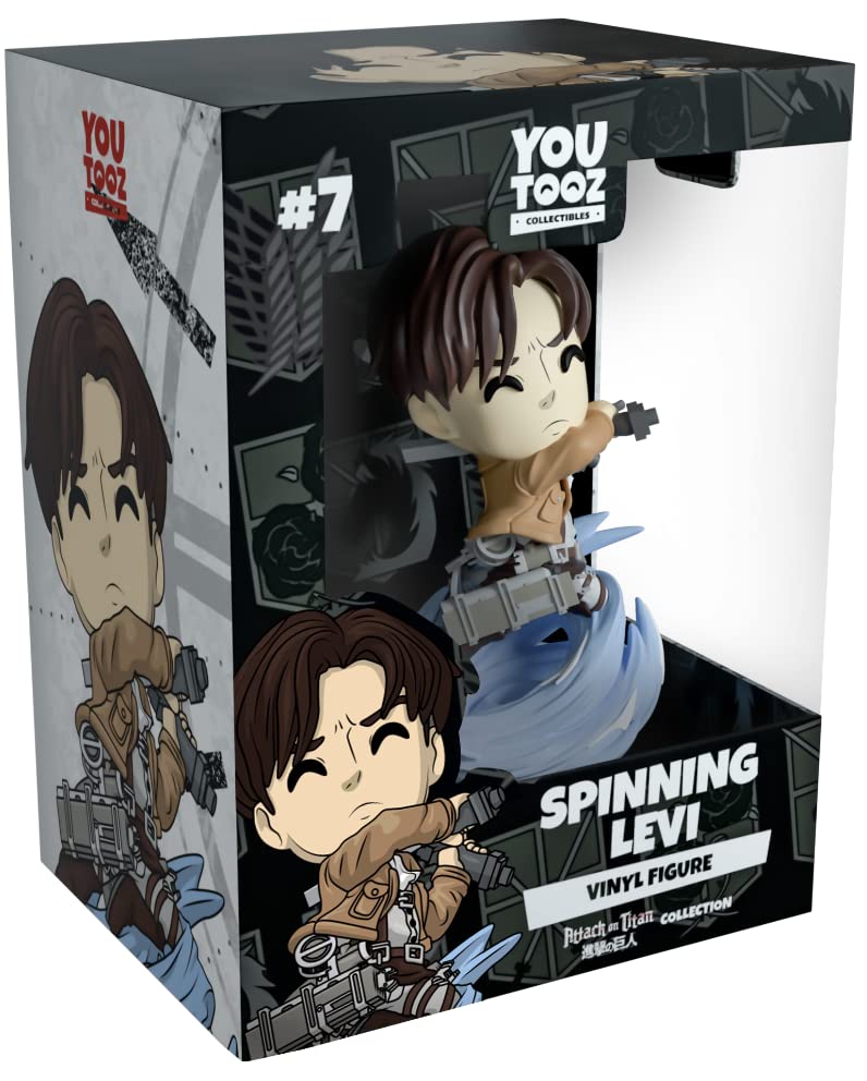 Youtooz Spinning Levi 4.5-Inch Vinyl Figure | Levi Ackerman Collectible