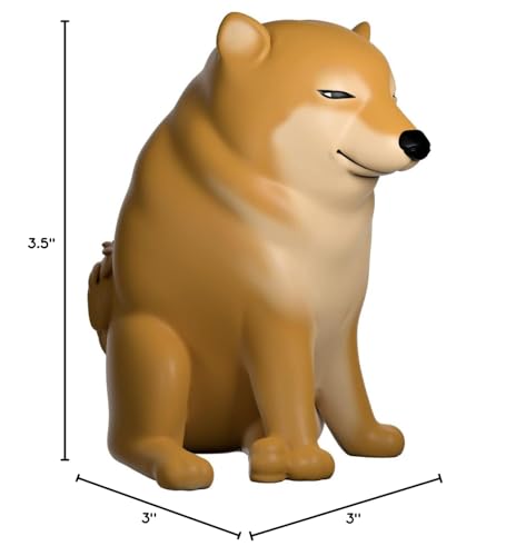 Youtooz Cheems Doge Figure 3.5-Inch | Cheemsburger Edition – Collectible Meme Vinyl