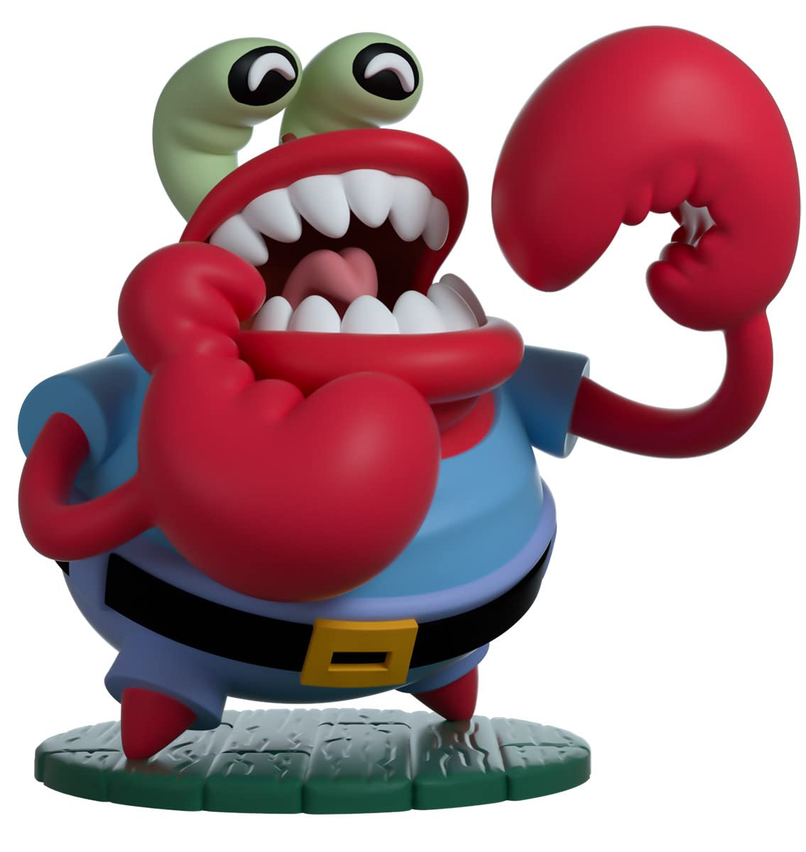 Youtooz Choking Mr Krabs Vinyl Figure – 3.6-inch SpongeBob Collectible, Official