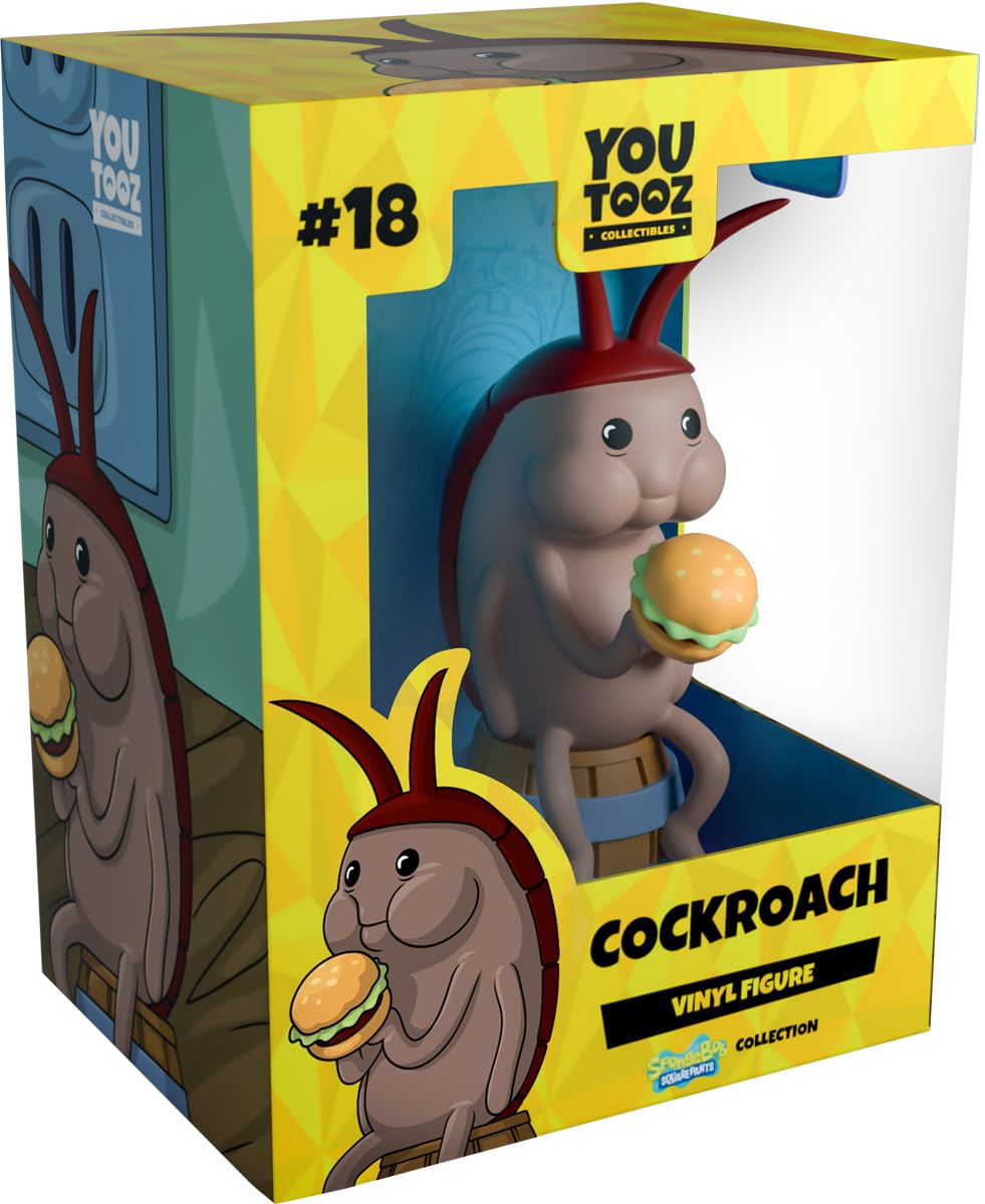 Youtooz Cockroach 4.8-inch Vinyl Figure - Official SpongeBob Collectible