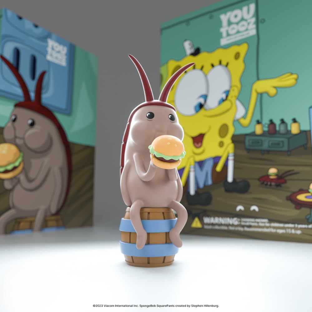 Youtooz Cockroach 4.8-inch Vinyl Figure - Official SpongeBob Collectible