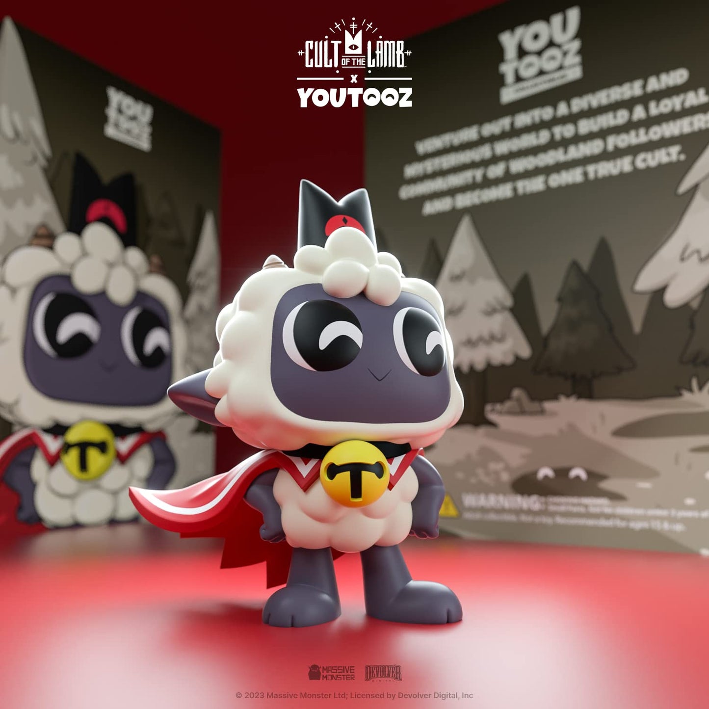 Youtooz Cult of The Lamb 3.7-Inch Vinyl Figure – Official Licensed Collectible