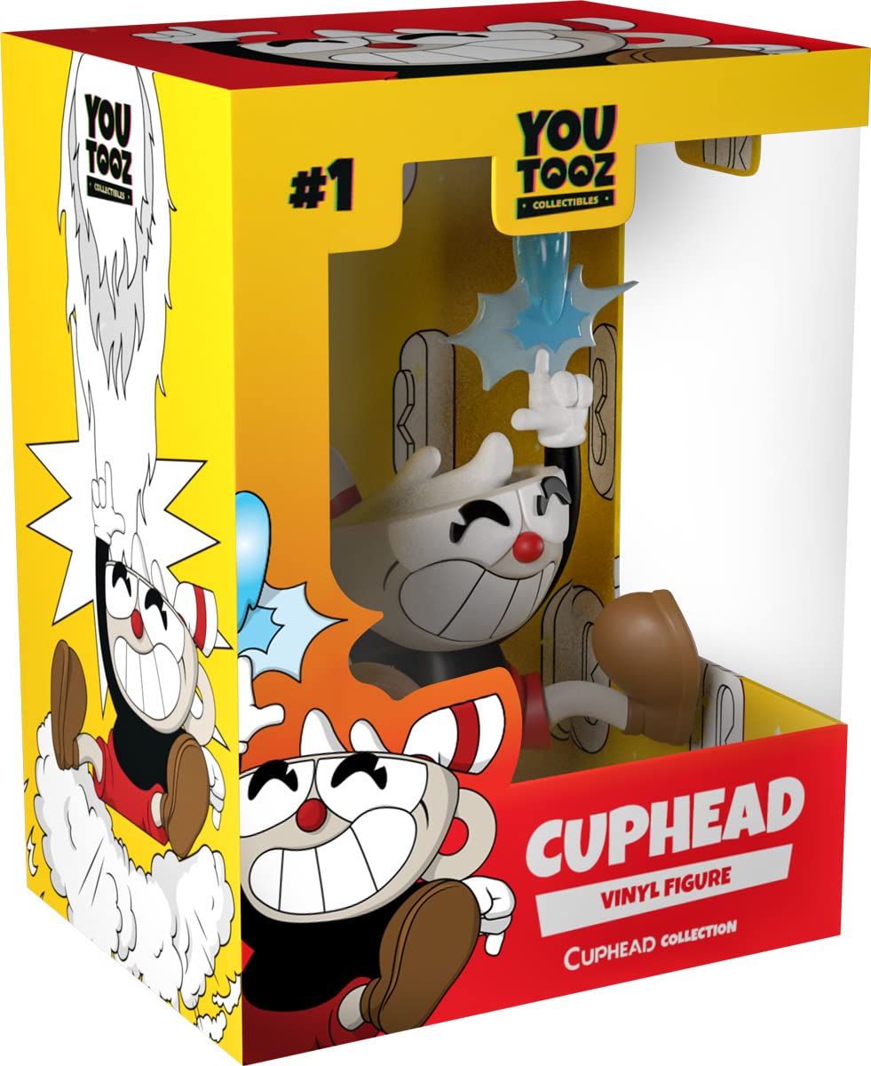 Youtooz Cuphead 4.5-Inch Vinyl Action Figure – Collectible Cuphead Toy