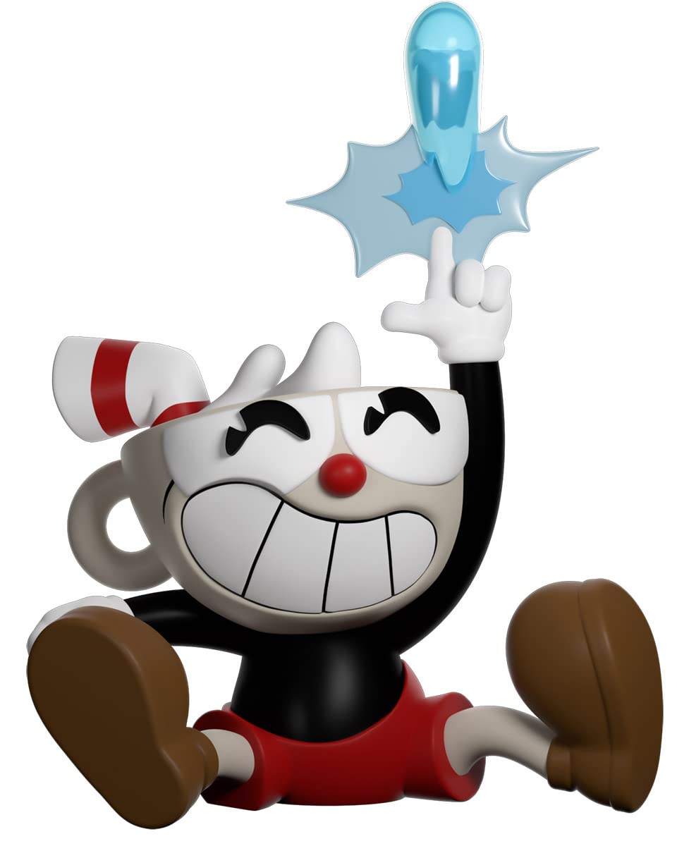 Youtooz Cuphead 4.5-Inch Vinyl Action Figure – Collectible Cuphead Toy