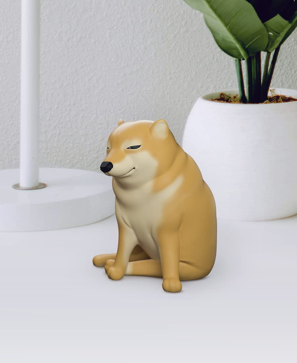 Youtooz Cheems Doge Figure 3.5-Inch | Cheemsburger Edition – Collectible Meme Vinyl