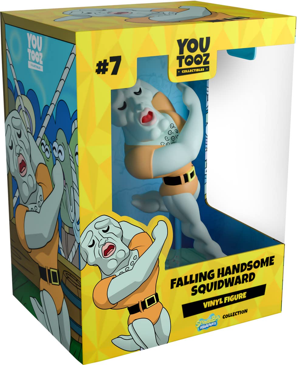 Youtooz Falling Handsome Squidward – 4.7-Inch Collectible Figure | Spongebob Squarepants