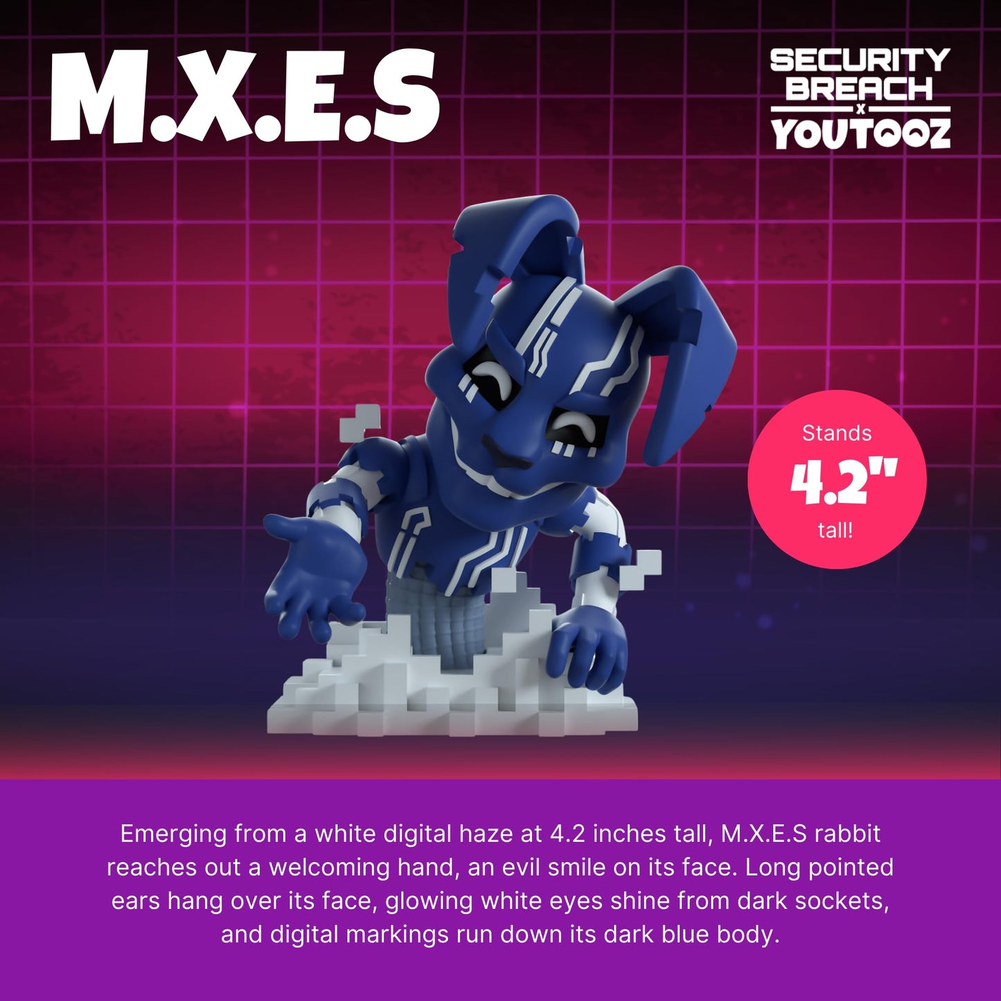 Youtooz FNAF MXES 4.2-inch Vinyl Figure | Collectible M.X.E.S from Five Nights at Freddy's by Youtooz