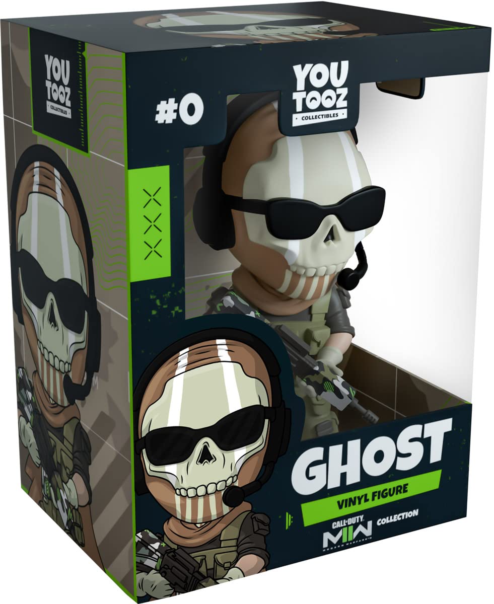 Youtooz Ghost 4.6-inch Vinyl Figure – Official Call of Duty: Modern Warfare 2 Collectible