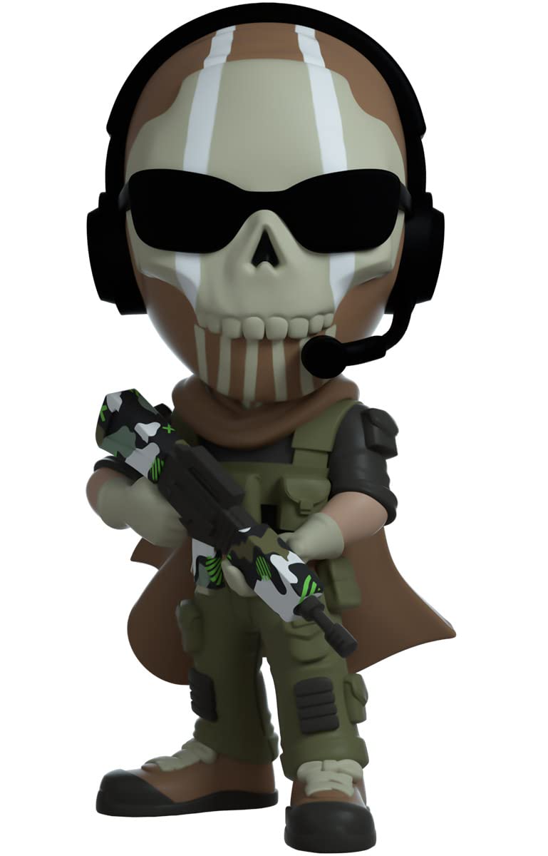 Youtooz Ghost 4.6-inch Vinyl Figure – Official Call of Duty: Modern Warfare 2 Collectible