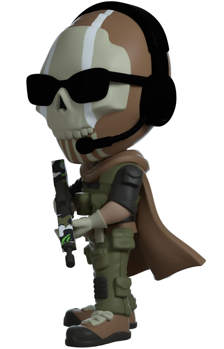 Youtooz Ghost 4.6-inch Vinyl Figure – Official Call of Duty: Modern Warfare 2 Collectible