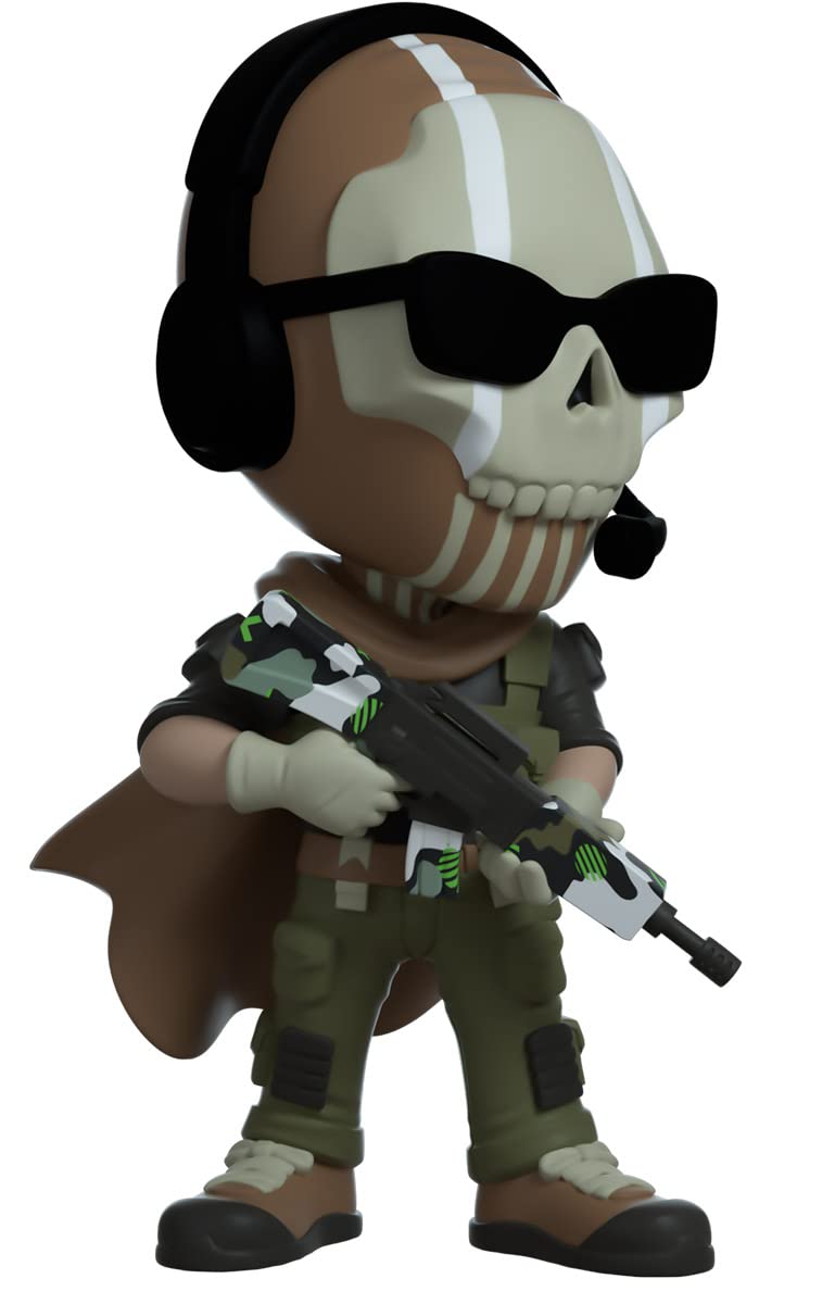 Youtooz Ghost 4.6-inch Vinyl Figure – Official Call of Duty: Modern Warfare 2 Collectible