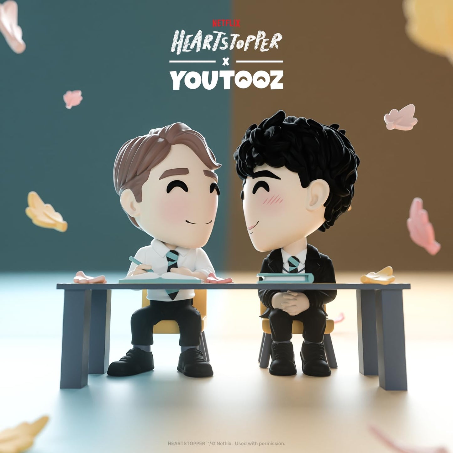 Youtooz Heartstopper Nick Nelson & Charlie Spring Vinyl Figures – 2-Pack