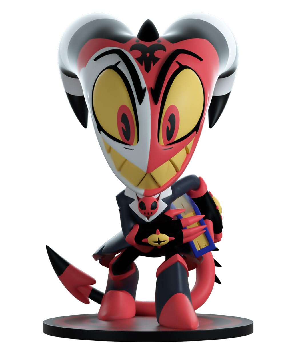 Youtooz Helluva Boss Blitzo 4.3-Inch Vinyl Figure | Collectible Blitzo Figurine from The Official Helluva Boss Collection