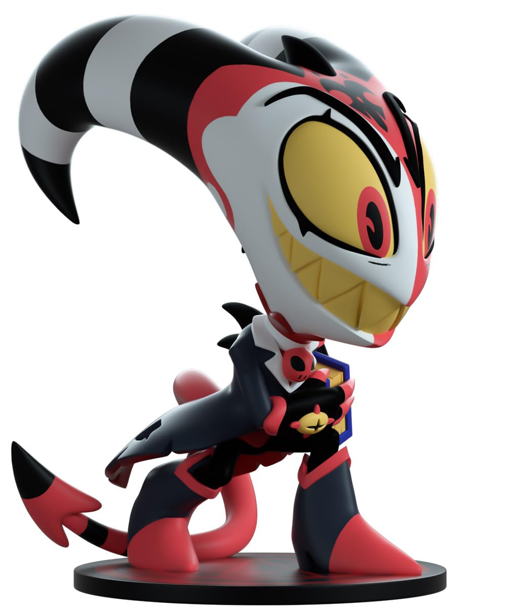 Youtooz Helluva Boss Blitzo 4.3-Inch Vinyl Figure | Collectible Blitzo Figurine from The Official Helluva Boss Collection