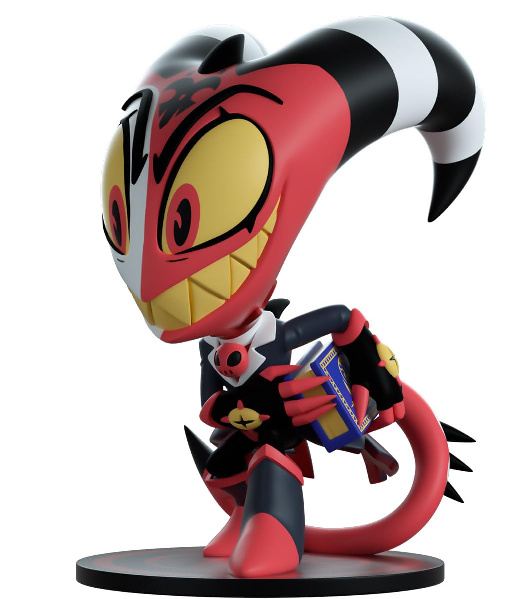Youtooz Helluva Boss Blitzo 4.3-Inch Vinyl Figure | Collectible Blitzo Figurine from The Official Helluva Boss Collection