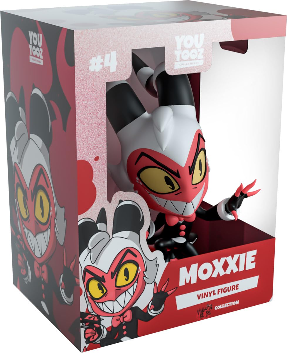 Youtooz Helluva Boss Moxxie 4.7-Inch Vinyl Figure | Official Collectible