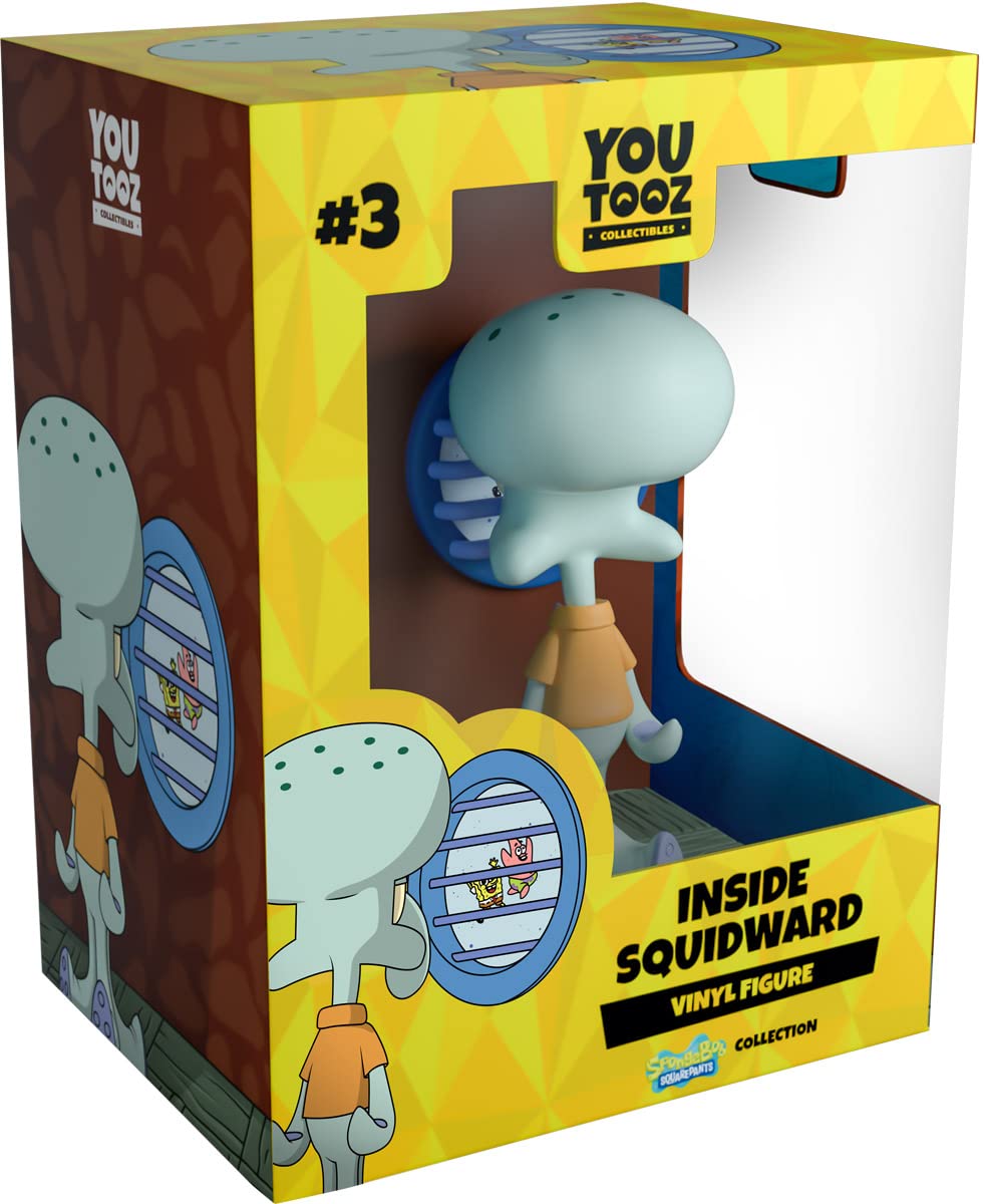 Youtooz Inside Squidward Vinyl Figure 4-Inch Collectible – That Sinking Feeling Scene