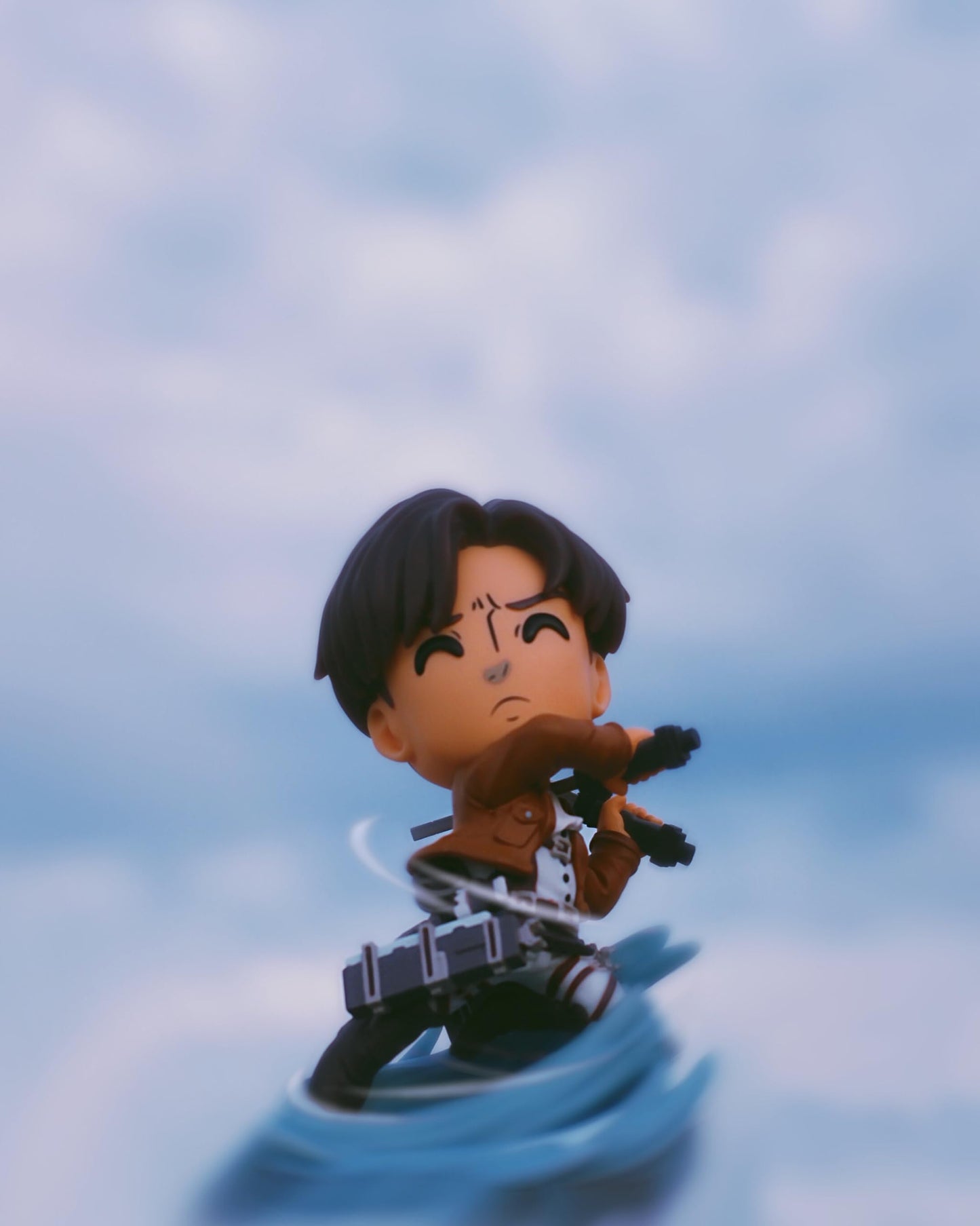 Youtooz Spinning Levi 4.5-Inch Vinyl Figure | Levi Ackerman Collectible