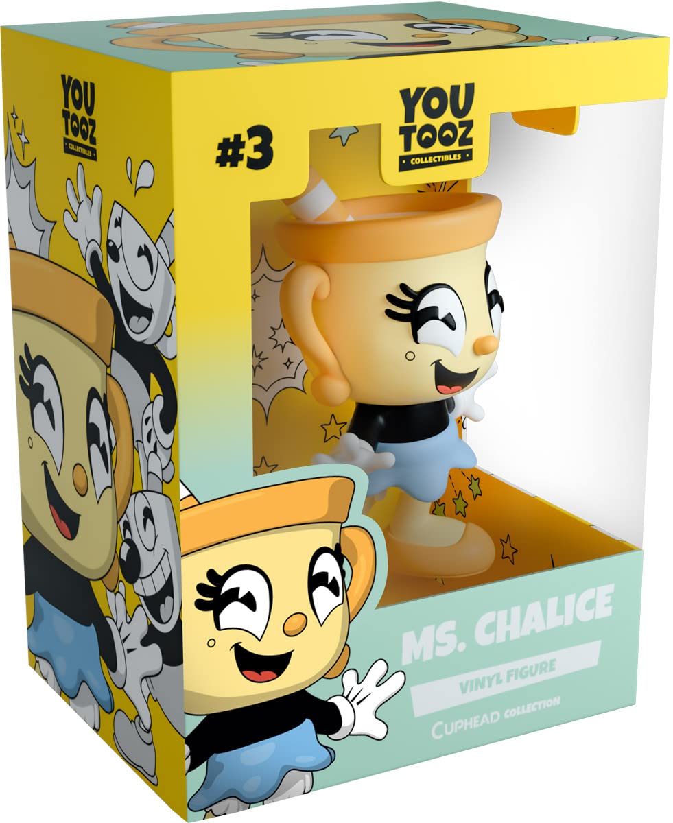 Youtooz Ms. Chalice Cuphead 4.5-Inch Vinyl Figure | Collectible Cuphead Character