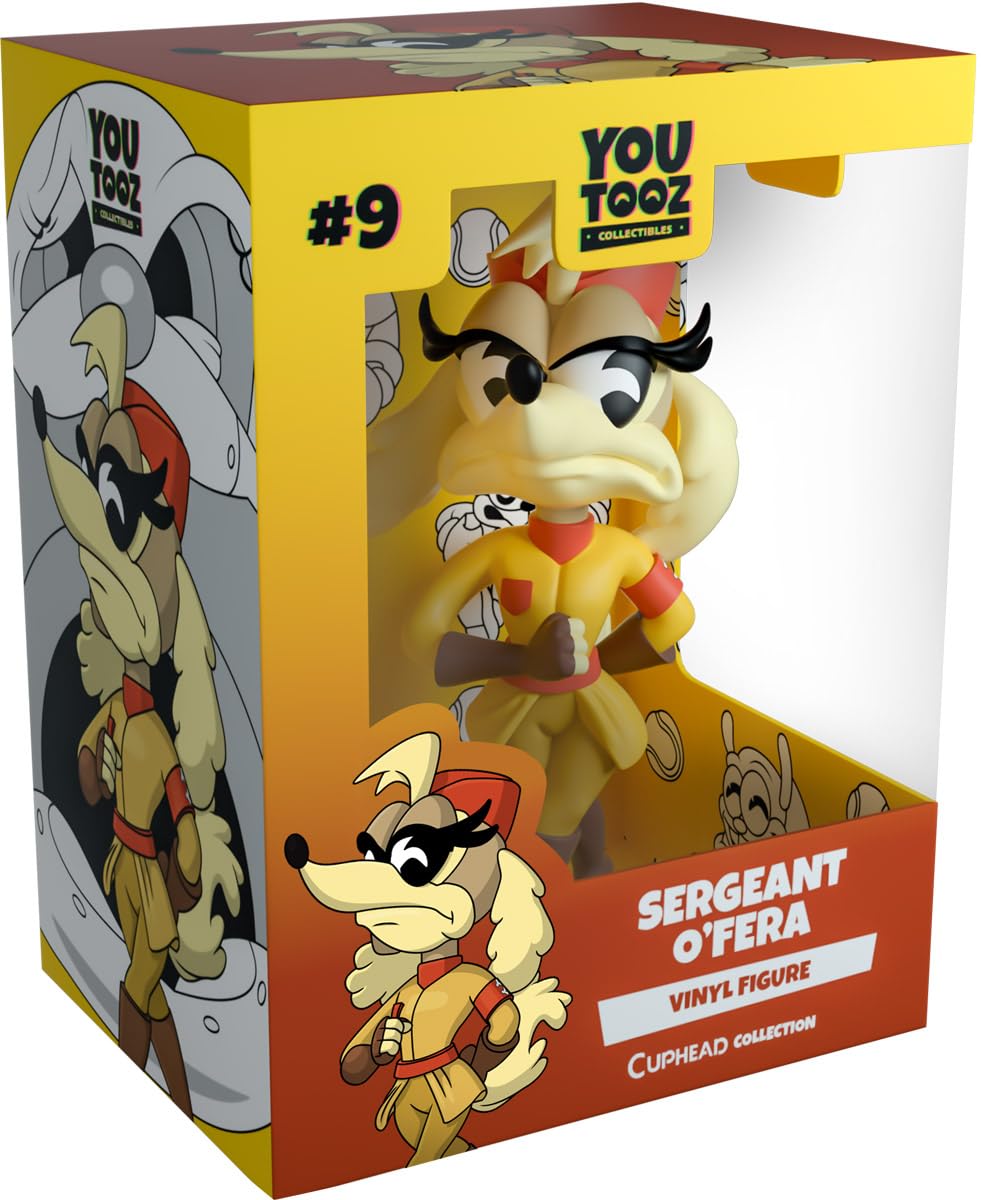 Youtooz Sergeant O'Fera Vinyl Figure – 4.7-inch Cuphead Collectible