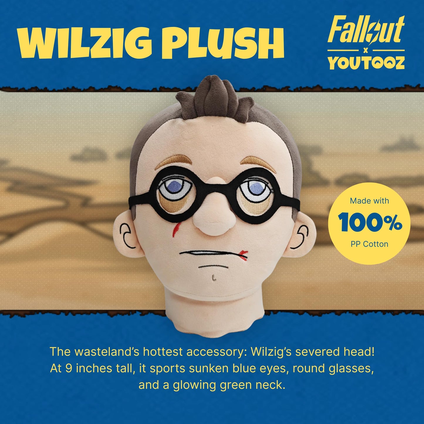 Youtooz 9in Siggi Wilzig Plush Fallout Dr Wilzig Collectible