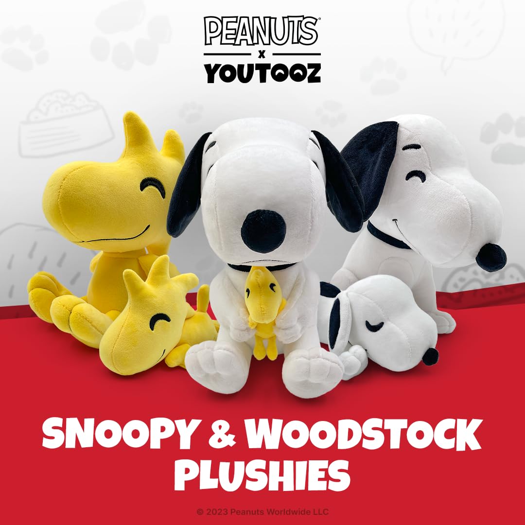 Youtooz Snoopy 9-Inch Plush – Collectible Peanuts Stuffed Toy