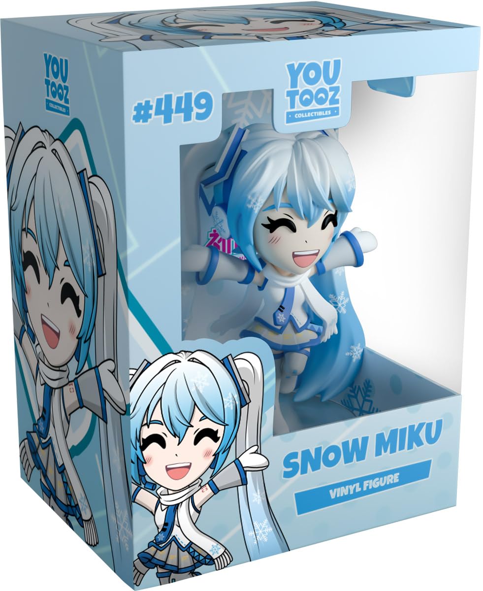 Youtooz Snow Miku Collectible Figure | Winter Hatsune Miku