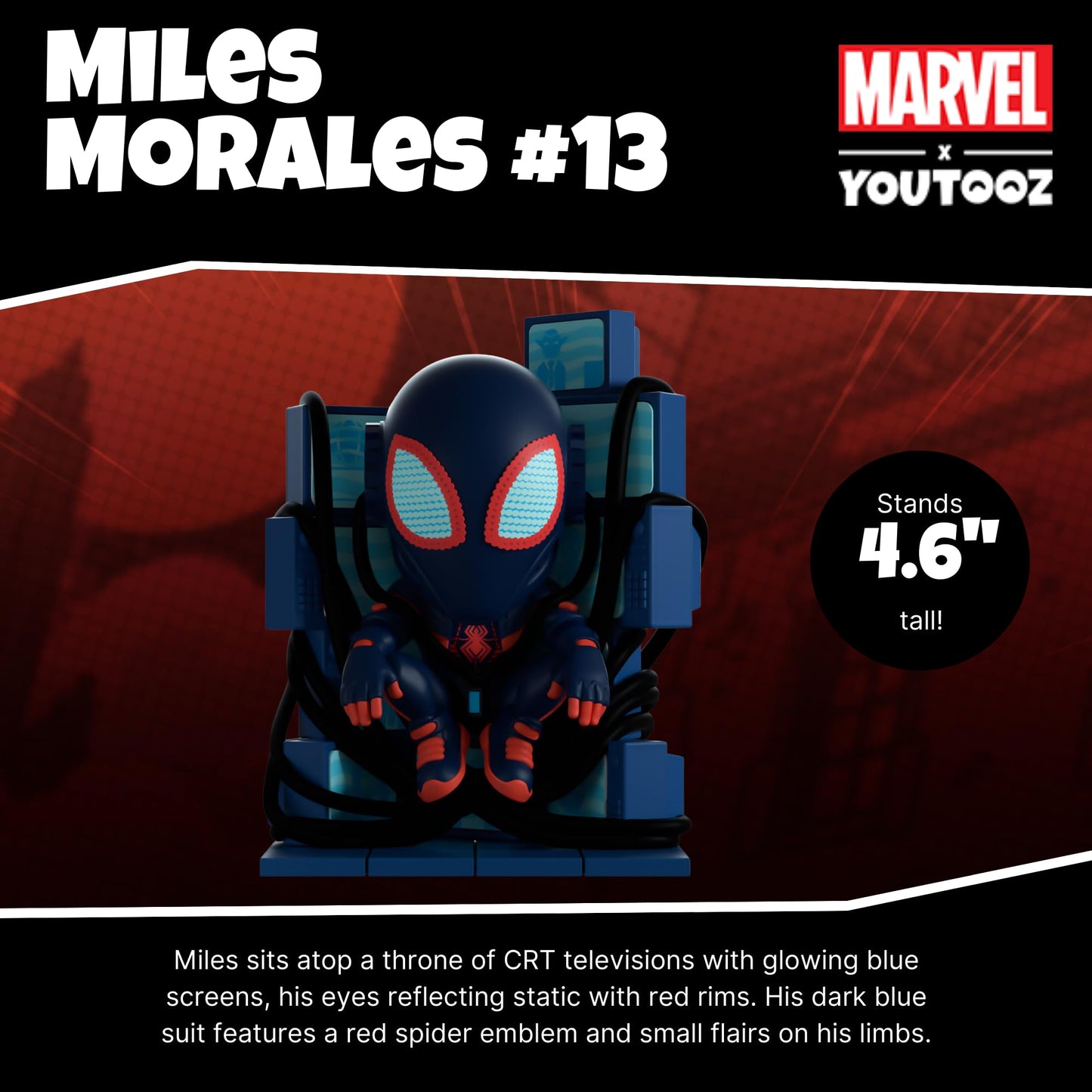 Youtooz Miles Morales #13 Ltd. Edition Vinyl Figure – Spider-Man