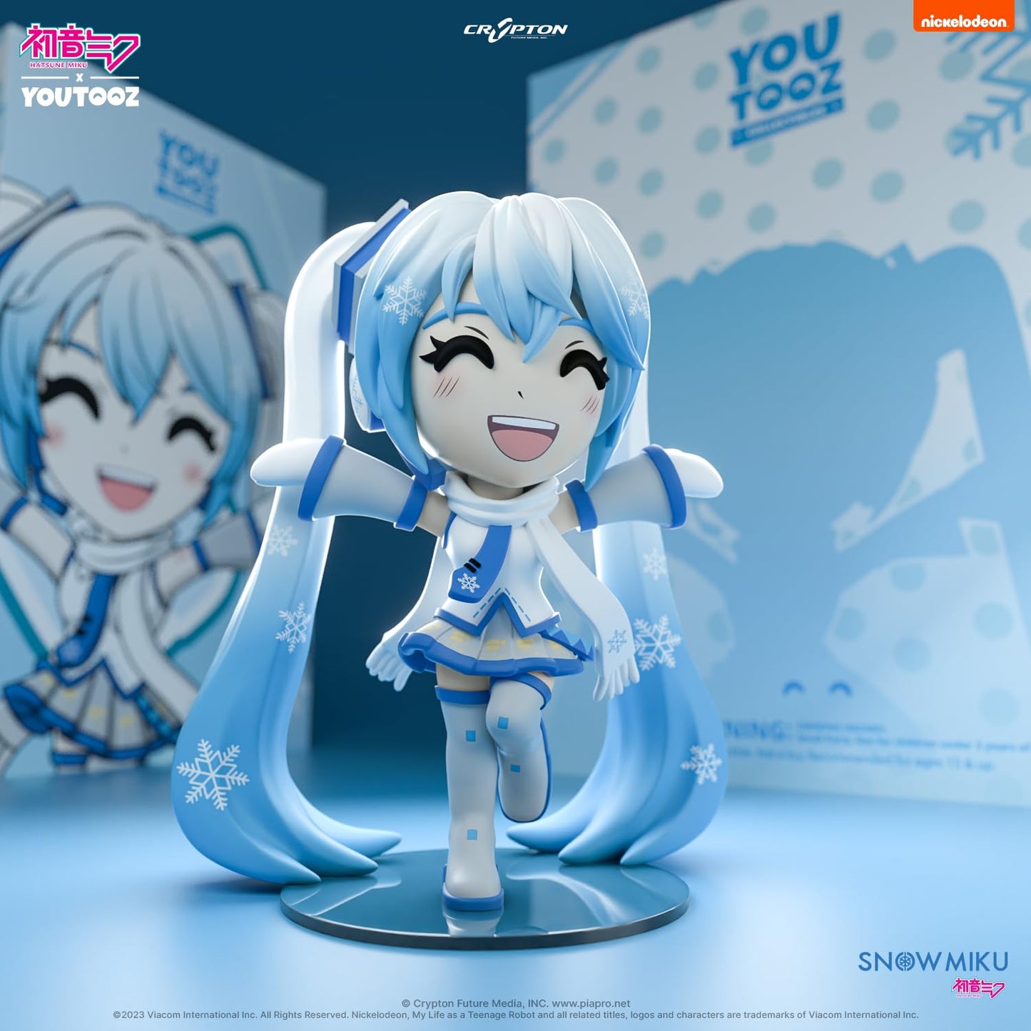 Youtooz Snow Miku Collectible Figure | Winter Hatsune Miku