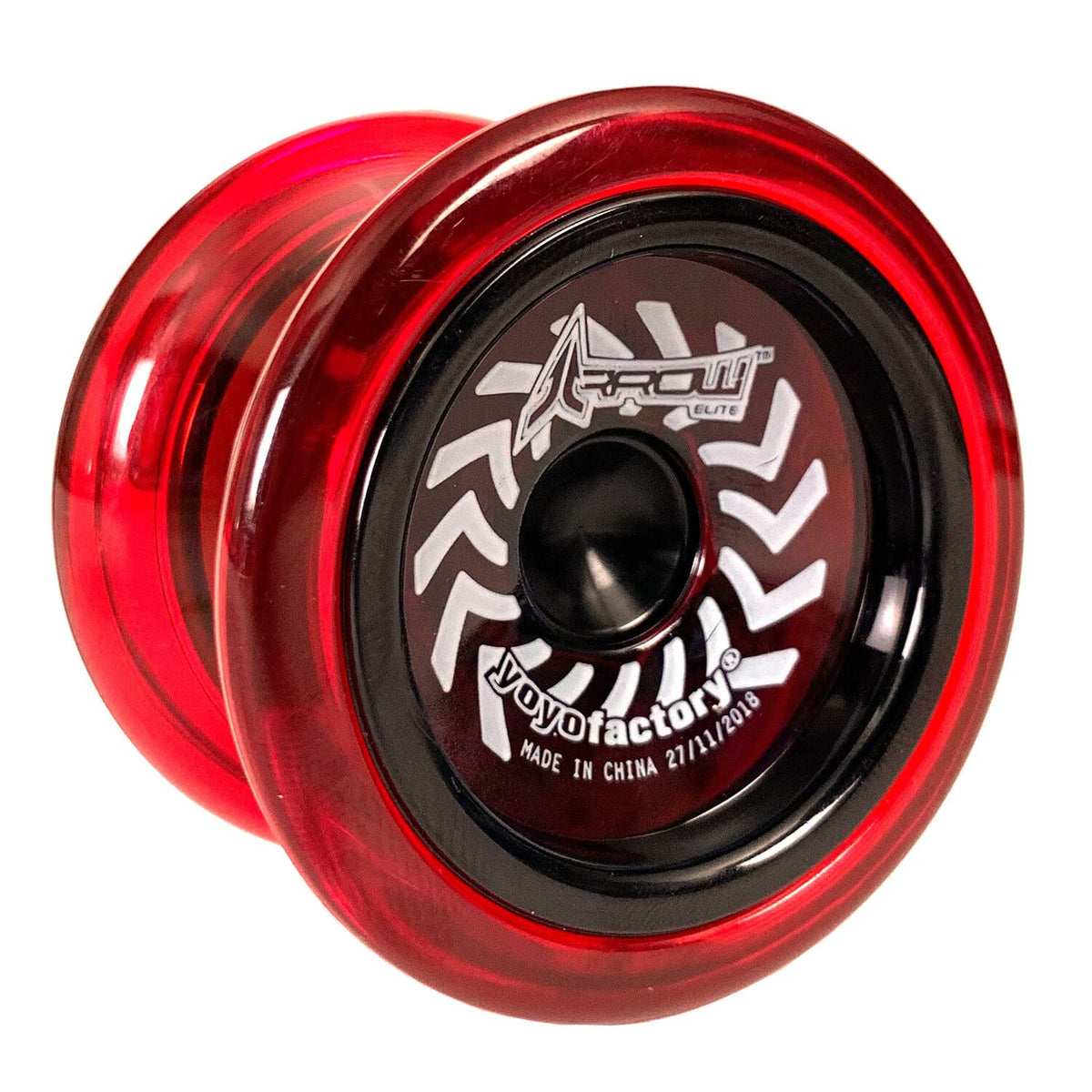 Arrow YoYo - Red with Black Cap | YOYO FACTORY