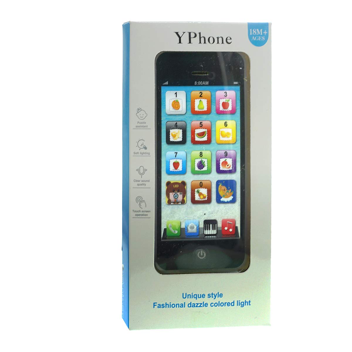 YOYOSTORE 1 Pc Kids Learning Phone Toy – Interactive Educational Toy Phone for Toddlers