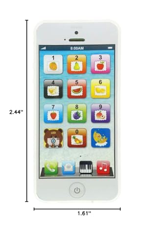 YOYOSTORE 1 Pc Kids Learning Phone Toy – Interactive Educational Toy Phone for Toddlers