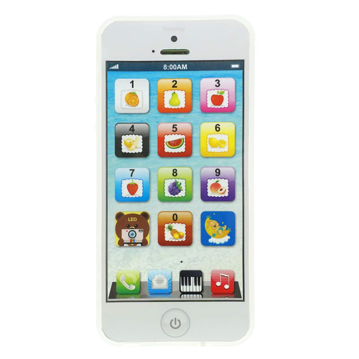 YOYOSTORE 1 Pc Kids Learning Phone Toy – Interactive Educational Toy Phone for Toddlers
