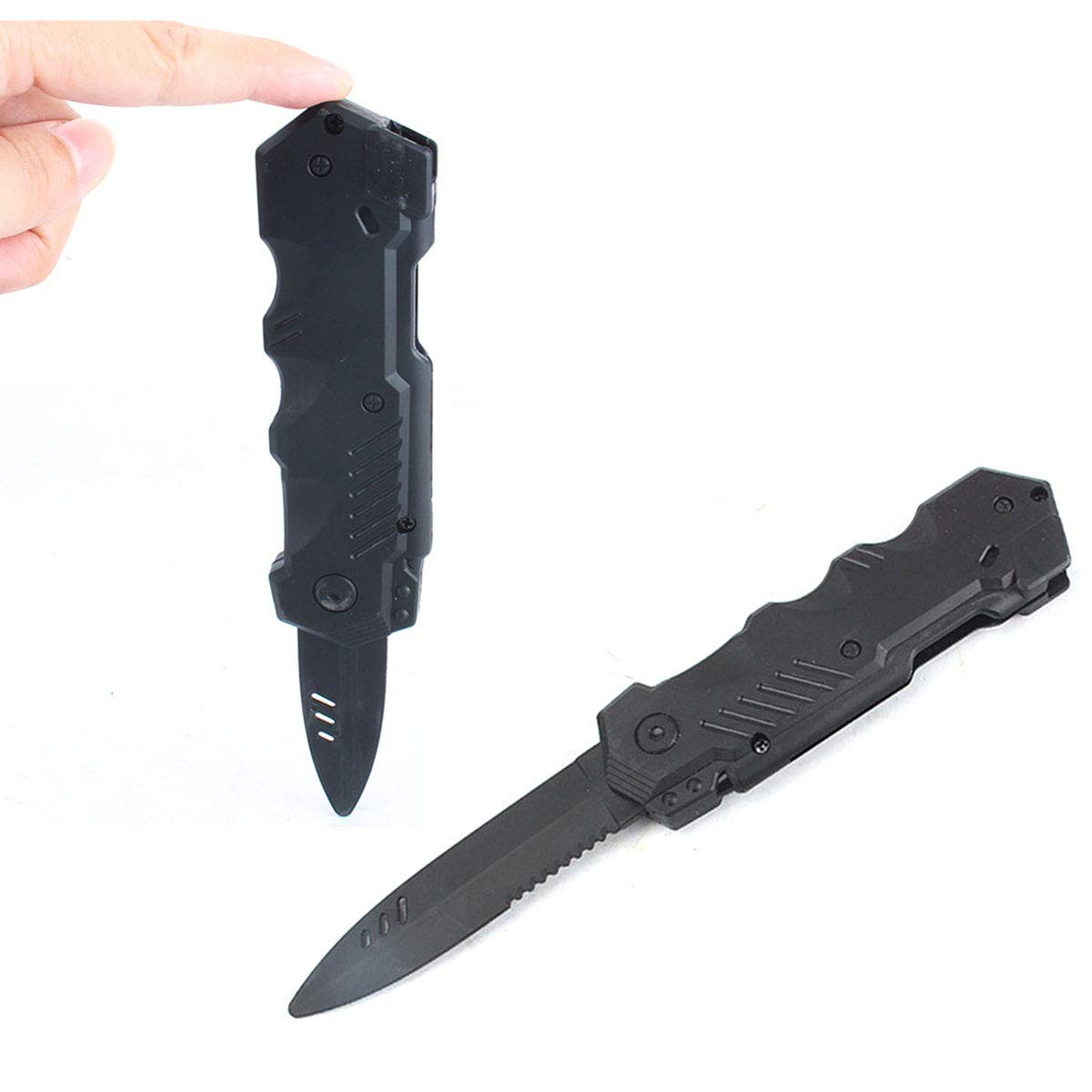 YOYOSTORE 2pc Trick Retractable Knife Toy – Funny Prank Prop for Parties