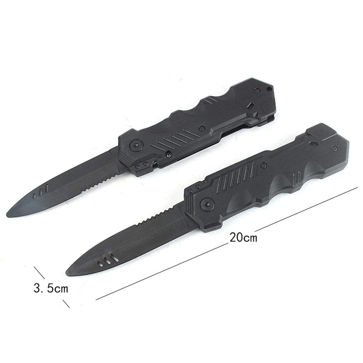 YOYOSTORE 2pc Trick Retractable Knife Toy – Funny Prank Prop for Parties