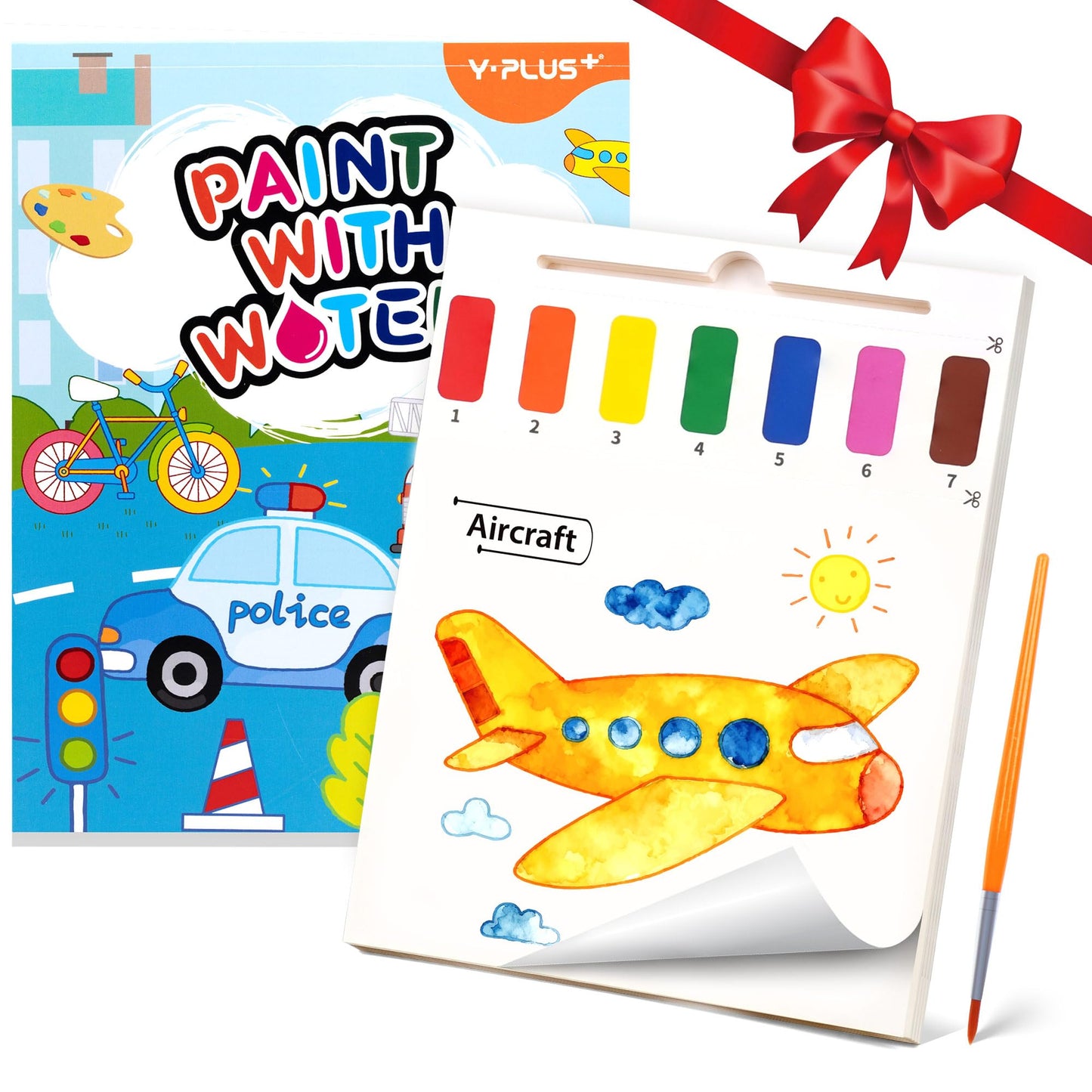 YPLUS Paint with Water Books for Toddlers – Watercolor Art Toy for Ages 1-6