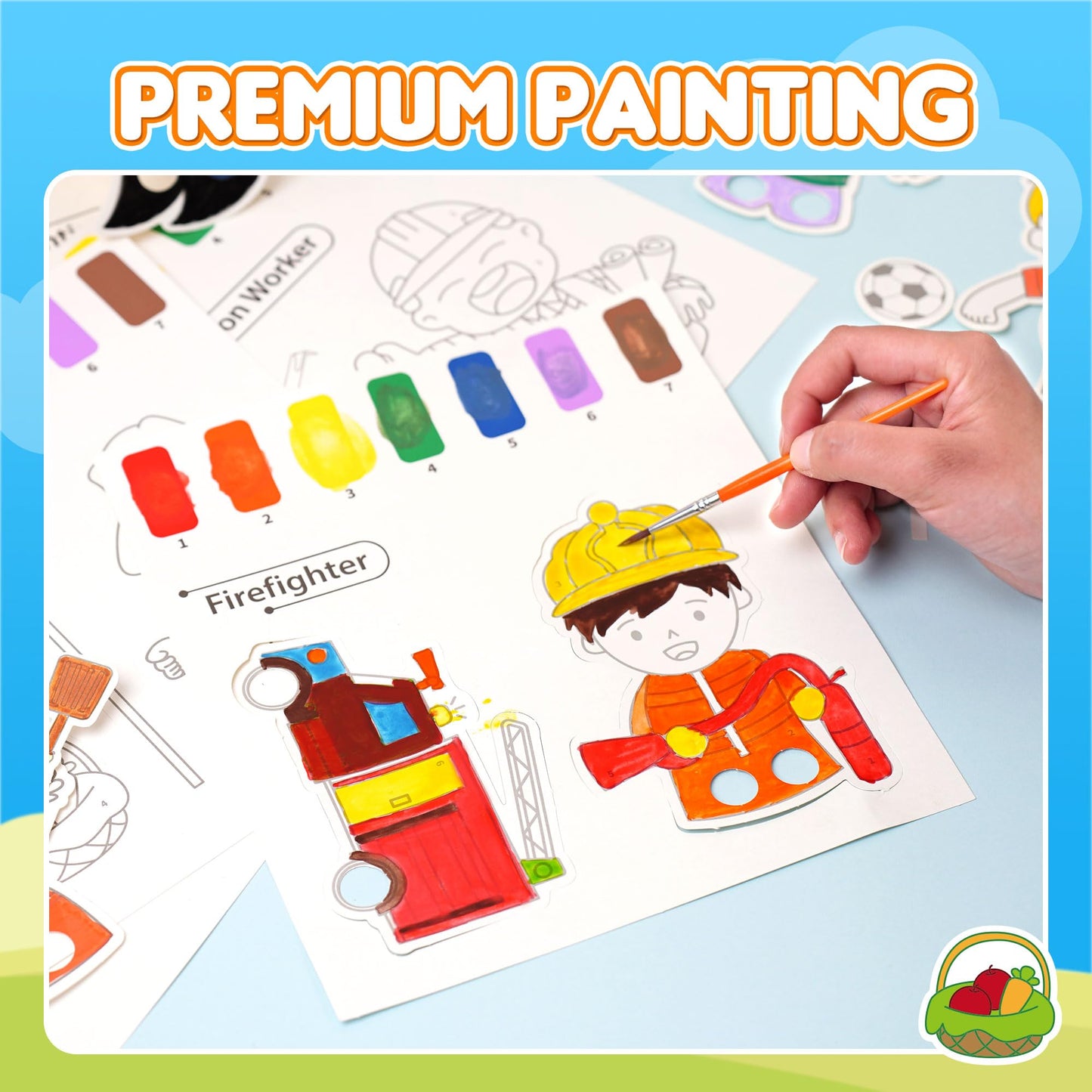 YPLUS Paint with Water Books for Toddlers – Mess-Free Watercolor Fun (Ages 1-6)