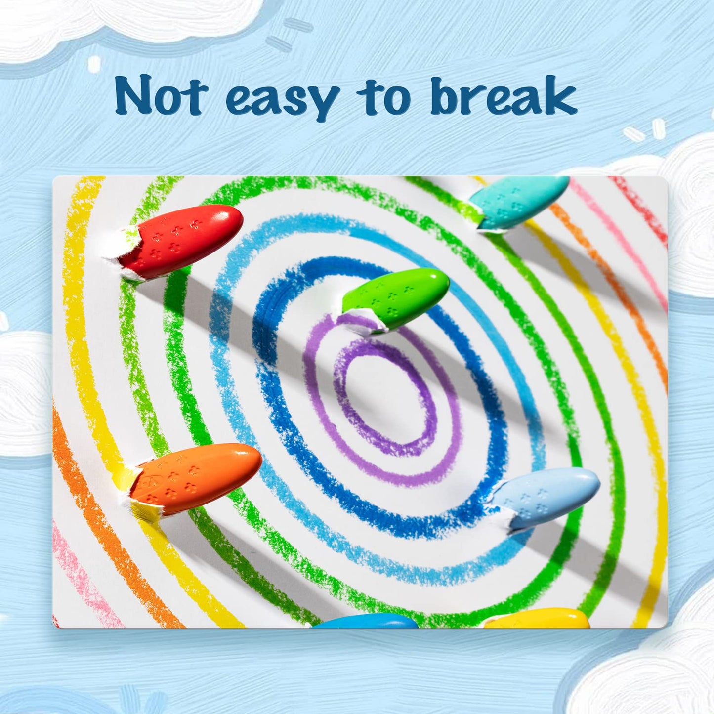 YPLUS Coloring Set for Kids - 24 Crayons, 3 Coloring Books, Washable & Non-Toxic