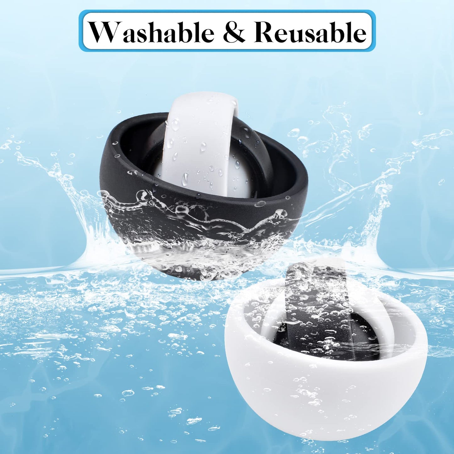 Yrissmiss Fidget Toy for Adults & Kids — Stress Relief, Quiet Finger Spinner