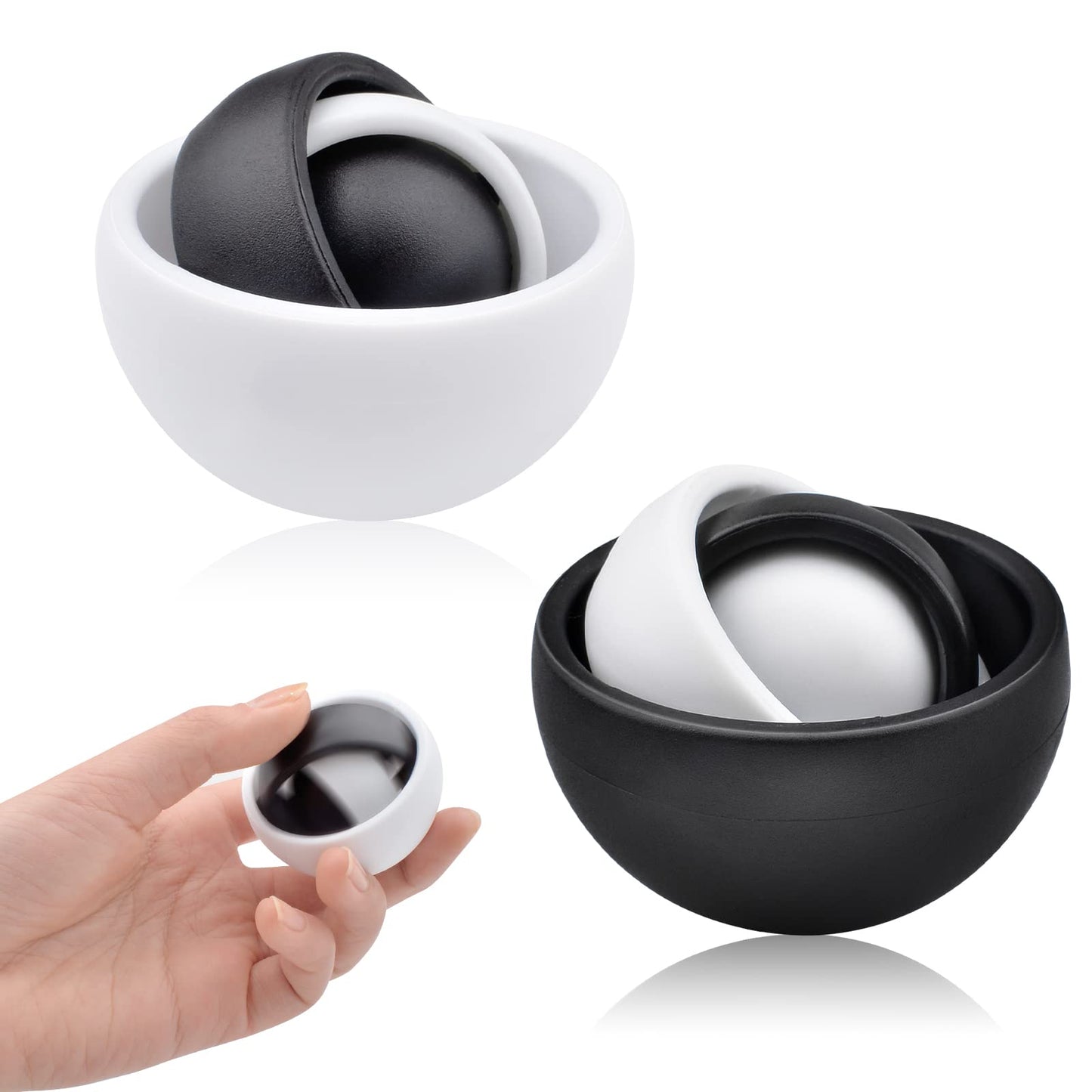 Yrissmiss Fidget Toy for Adults & Kids — Stress Relief, Quiet Finger Spinner