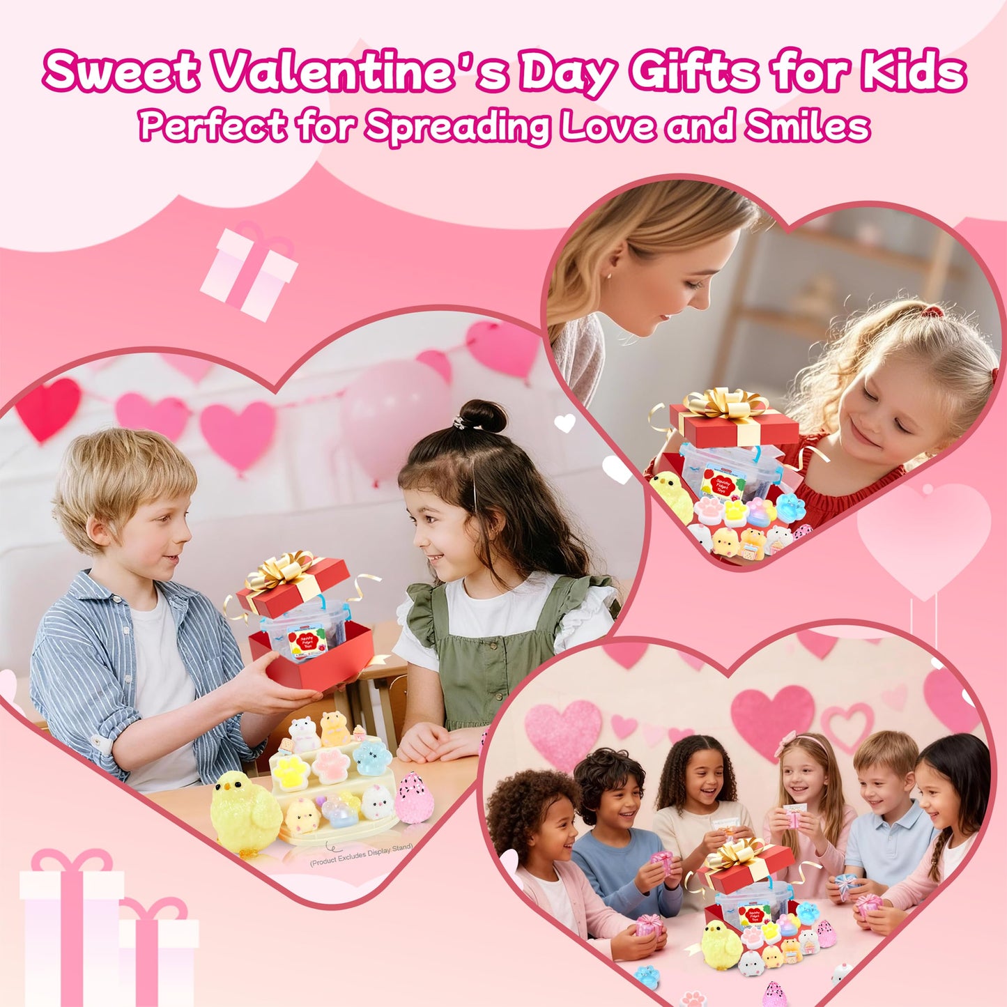 YRSDQueenA 10 Pack Taba Squishies – Toy Box, Stickers & Kawaii Fidget Toys for Kids