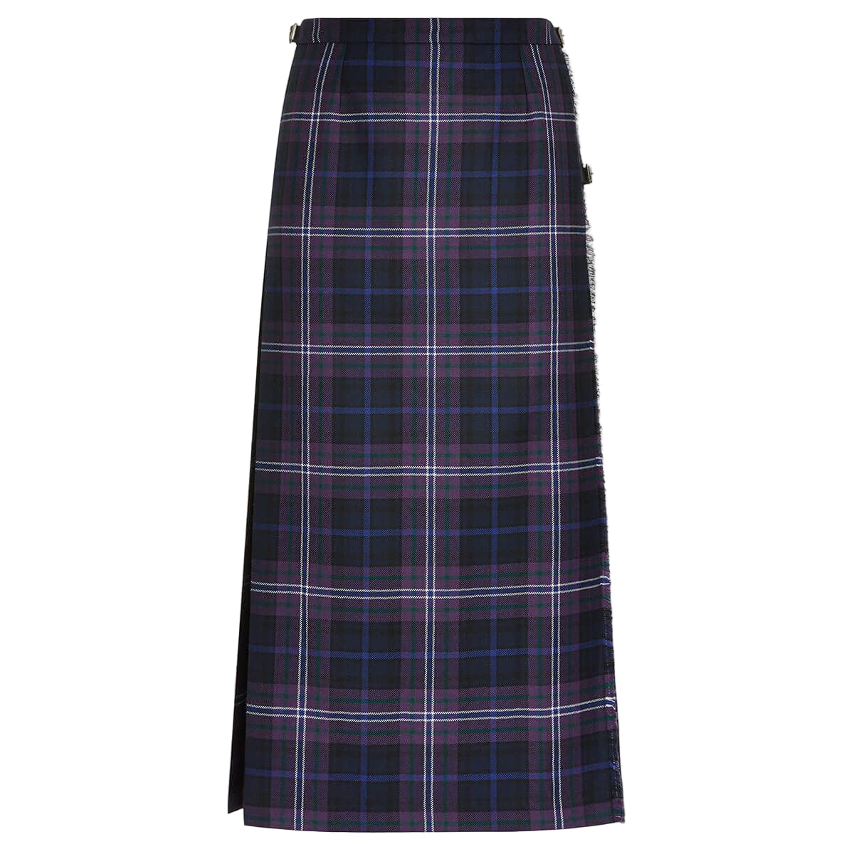 Ladies Tartan Kilted Full Length Kilted Hostess Tartan Skirt Length 38 inches