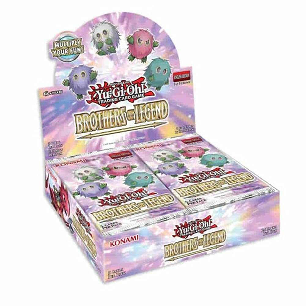 Yu-Gi-Oh! Brothers of Legend 2021 Booster Box — 24 Packs of 5 Cards